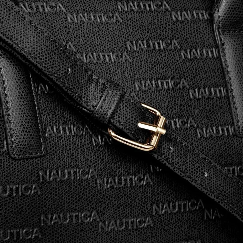 Women's Black Sandy Jr Top Handel Satchel with Removable Crossbody Strap